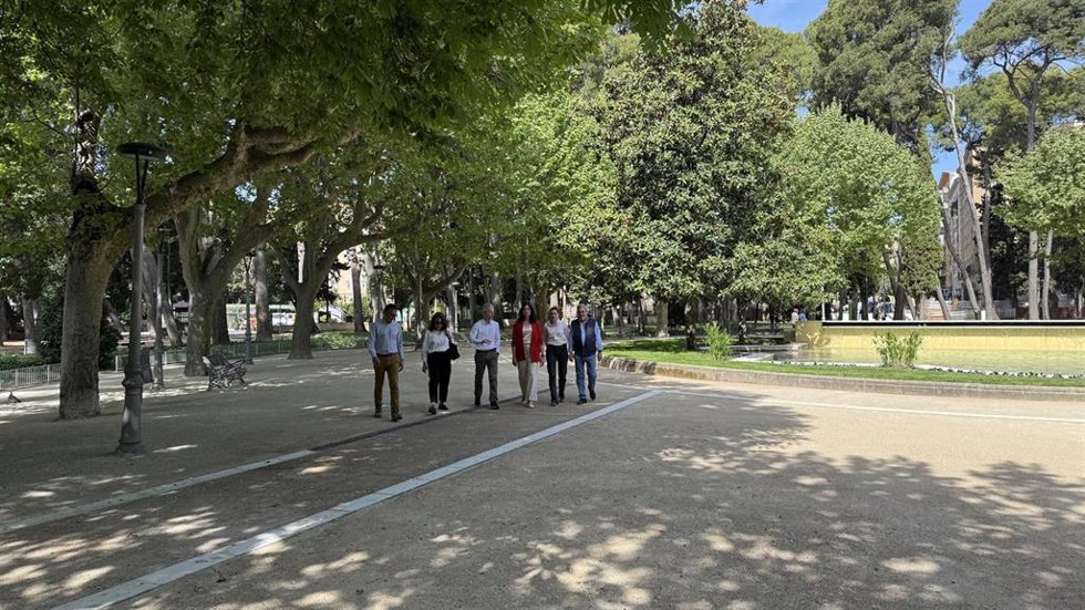 La actuación, con una inversión de 181.504,87 euros, forma parte del plan municipal de mejora y conservación del principal pulmón verde de Huesca.