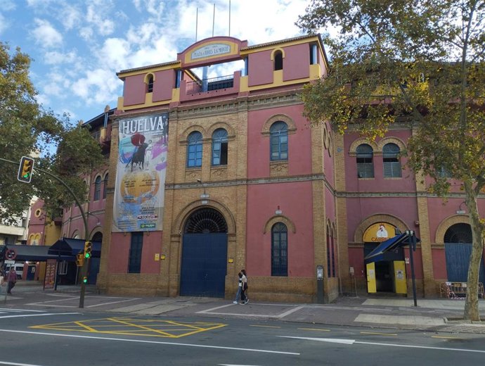 Archivo - Plaza de Toros de Huelva.
