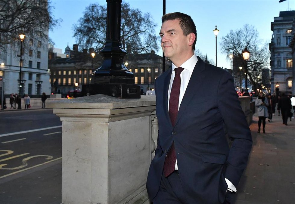 Archivo - El exsubsecretario de Exteriores británico Olly Robbins
