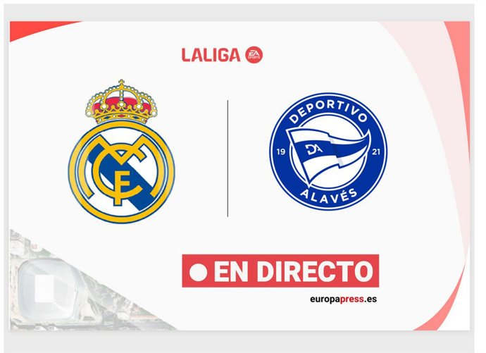 Onces Iniciales probables: Real Madrid - Deportivo Alavés: resumen y estadísticas del partido de la jornada 33 de LaLiga EA Sports