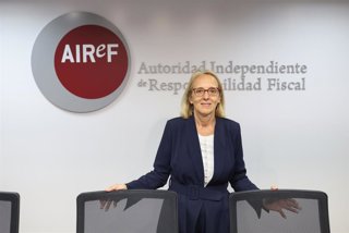 La presidenta de la AIReF, Inés Olondriz. 