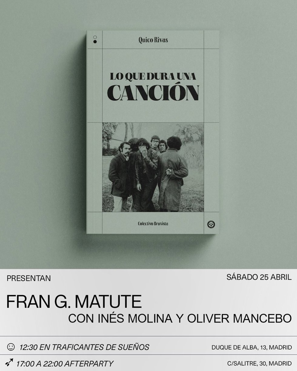 Portada del libro de Quico Rivas, inédita y recuperada por Colectivo Bruxista