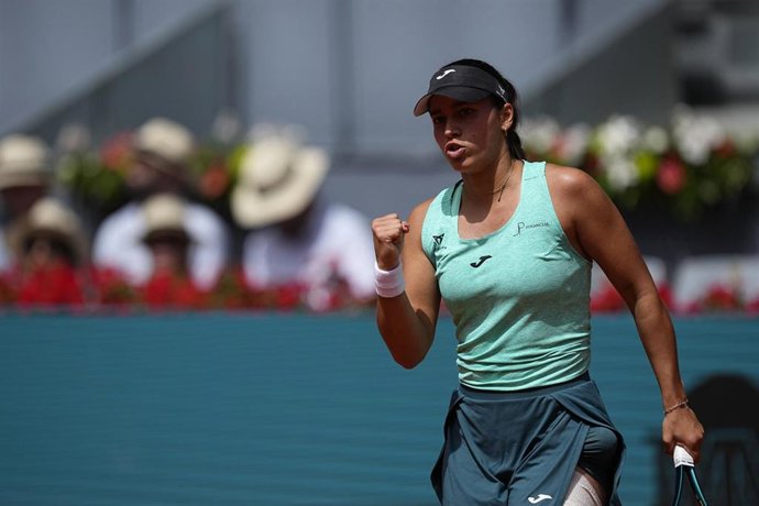 Jessica Bouzas en el Mutua Madrid Open 2026