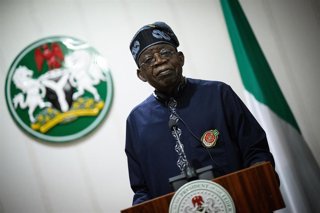 Archivo - Bola Tinubu, presidente de Nigeria.