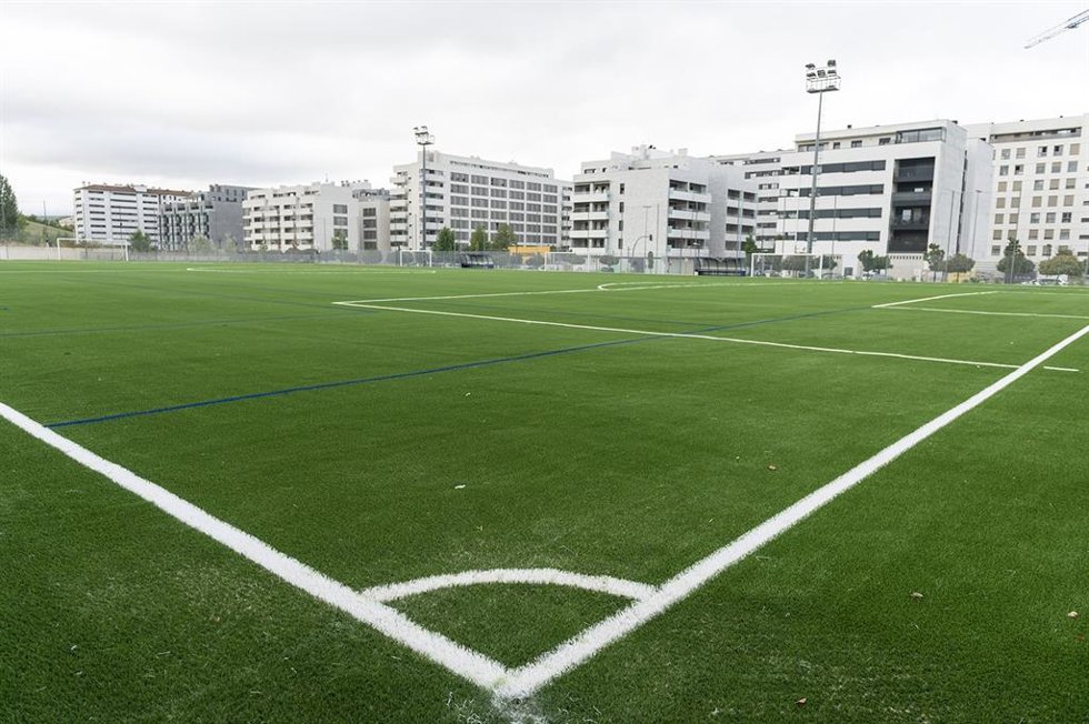 Campo de fútbol.