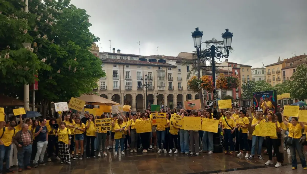 Protesta de la Plataforma de Escuelas Infantiles