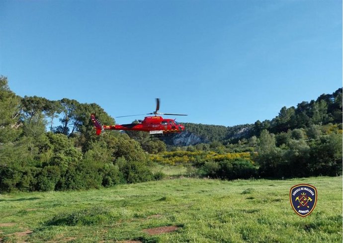 Helicóptero de los Bomberos de Mallorca
