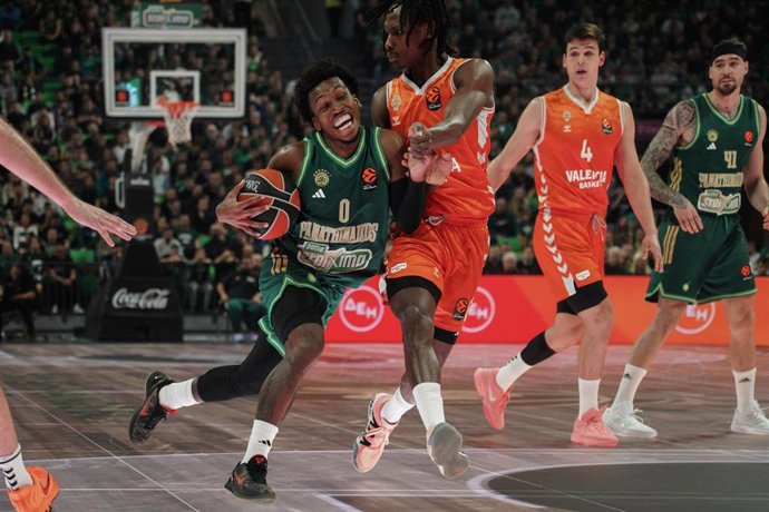 Archivo - Panathinaikos-Valencia Basket