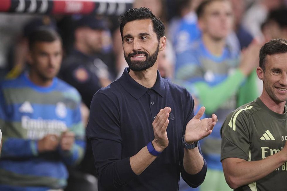 El entrenador del Real Madrid, Álvaro Arbeloa