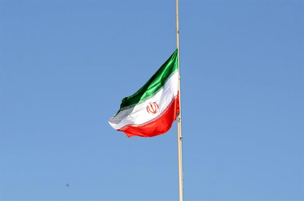 Archivo - Bandera de Irán en una imagen de archivo