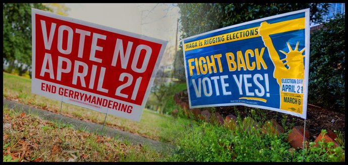 April 20, 2026: Vote Yes or No on April 21 redistricting referendum in Virginia.