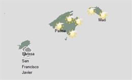 El tiempo hoy, miércoles 22 de abril, en Baleares.