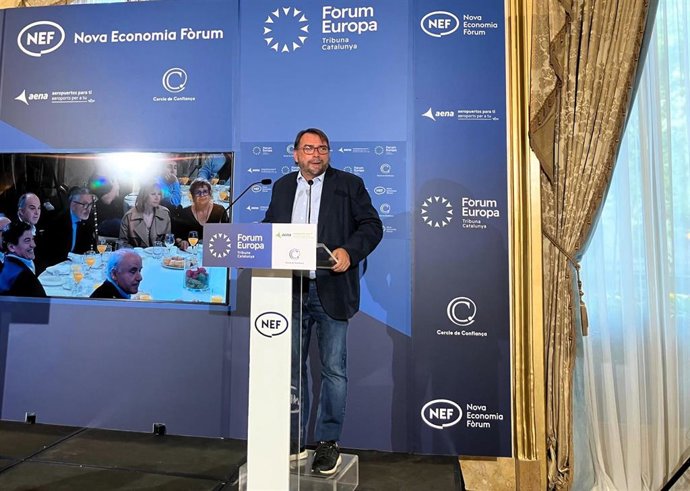 El secretario general de UGT de Catalunya, Camil Ros