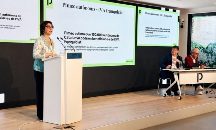 La presidenta de Pimec Autònoms, Elisabet Bach
