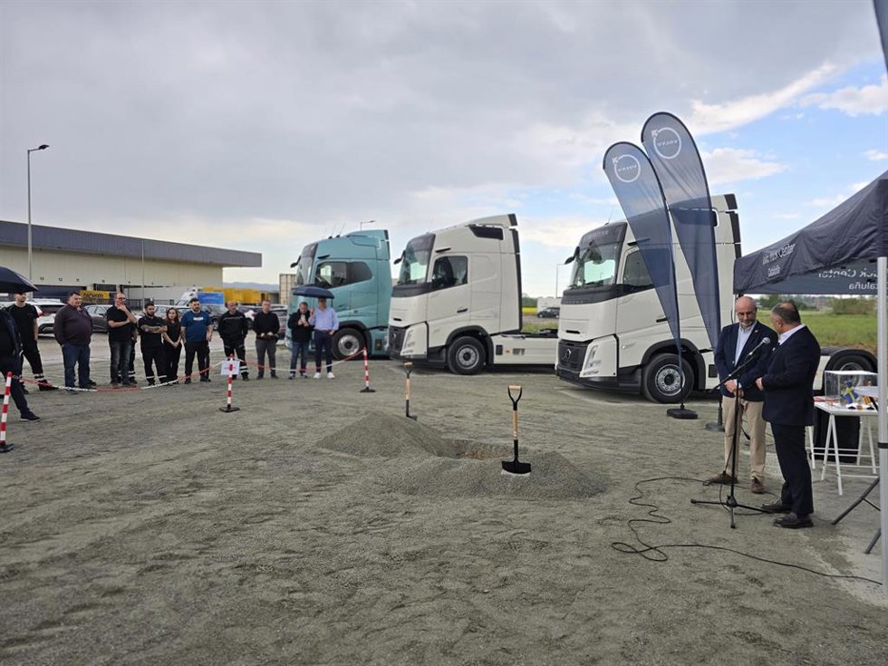 Imagen del acto de inauguración de las obras