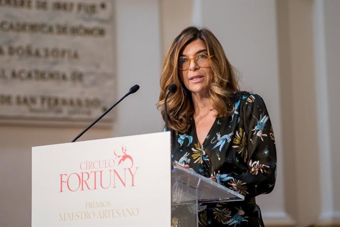 Archivo - Xandra Falcó, presidenta de Círculo Fortuny
