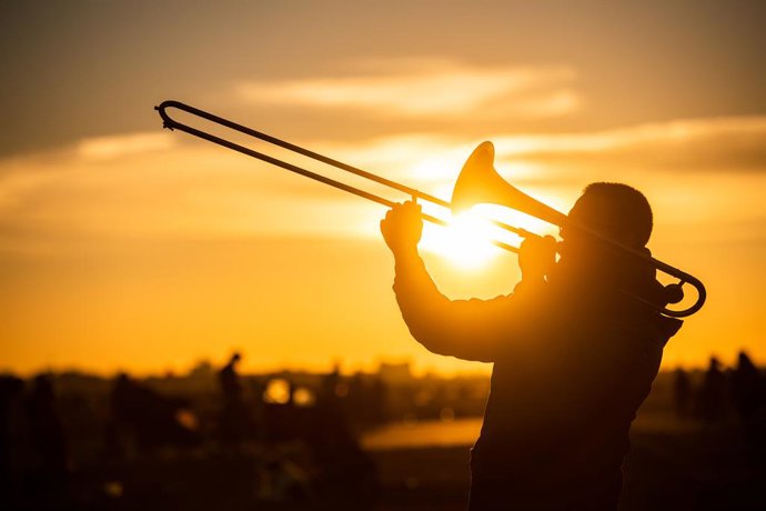 Archivo -  Imatge d'arxiu d'un músic. 