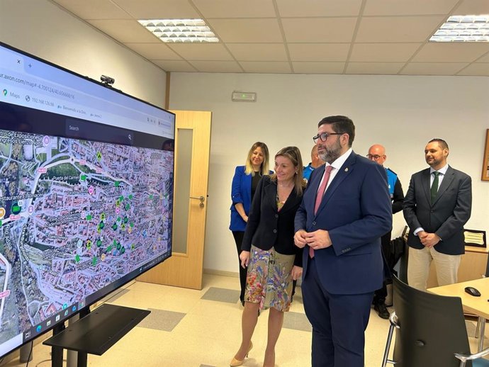 El alcalde Jesús Manuel Sánchez Cabrera, durante la presentación del proyecto.