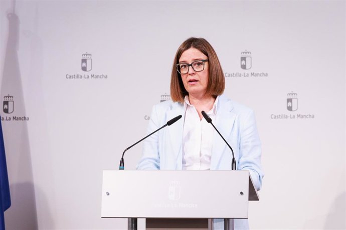 La consejera Portavoz del Gobierno regional, Esther Padilla.