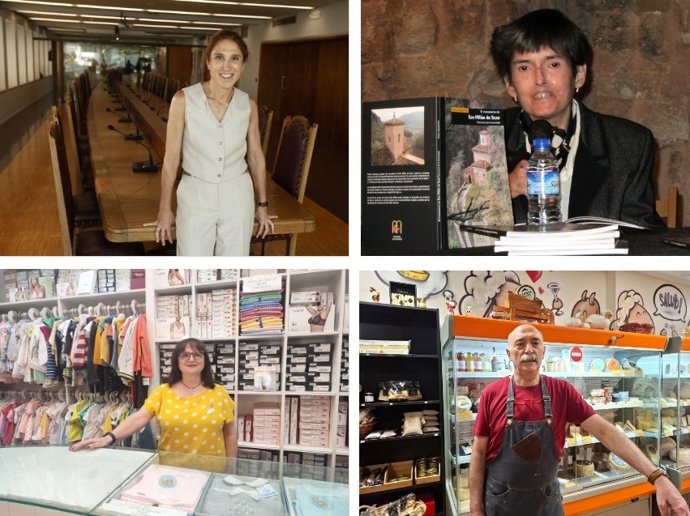 Raquel Pérez Cuevas, Teresa Álvarez Clavijo, Rosa Grandes y Agustín 'Tato' Abadía, insignias de San Bernabé 2026