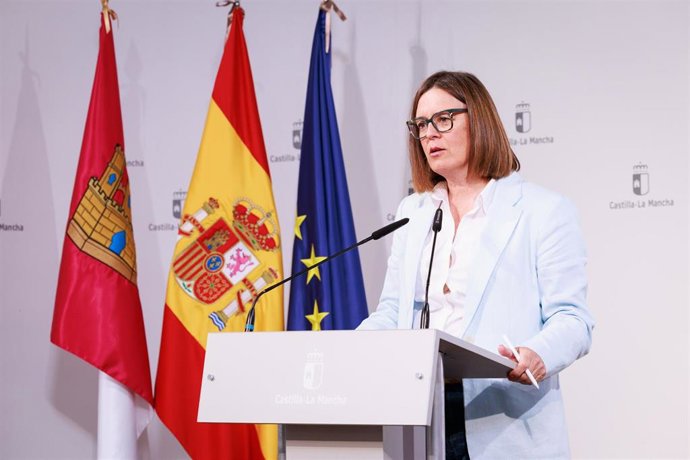 La consejera Portavoz del Gobierno regional, Esther Padilla.