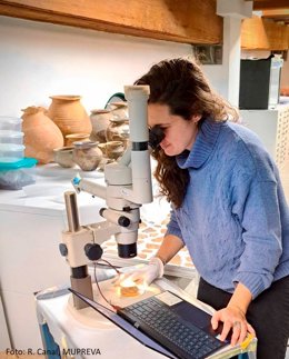 Daniela Rosso, investigadora Ramón y Cajal en el Departamento de Prehistoria, Arqueología e Historia Antigua de la UV.