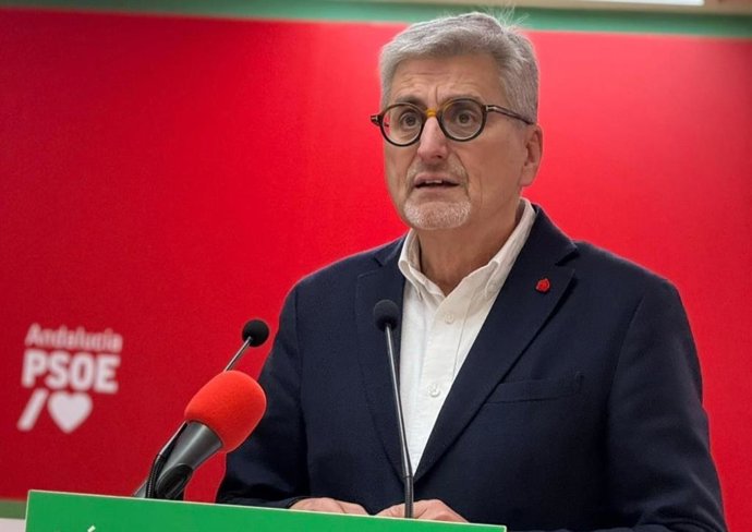 El secretario general del PSOE de Málaga, Josele Aguilar, en una imagen de archivo.