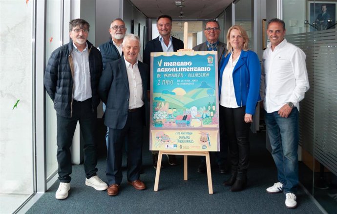 Presentación del cartel del V Mercado Agroalimentario de Villaescusa
