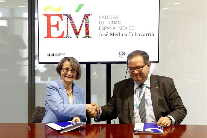 La UJI y la UNAM crean una cátedra para liderar la cooperación académica entre Europa y América Latina