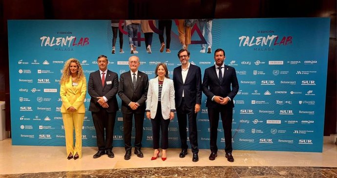 La delegada del Gobierno andaluz, Patricia Navarro, en TalentLab Málaga.