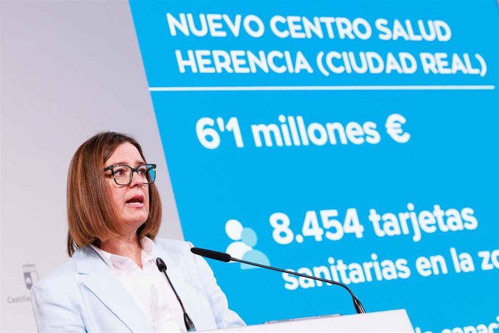 La portavoz regional, Esther Padilla.
