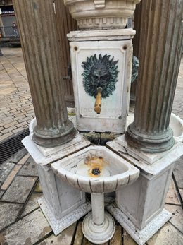 Fuente de la Plaza Unamuno, en Bilbao.