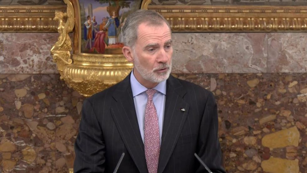 El Rey Felipe VI Este Martes 22 De Abril De 2026
