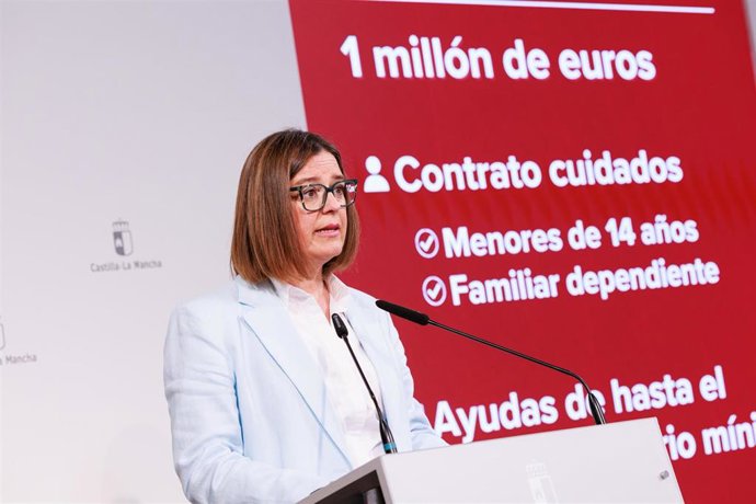 La consejera Portavoz, Esther Padilla.