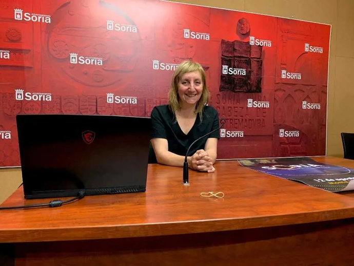 La concejal de turismo del Ayuntamiento de Soria, Yolanda Santos.