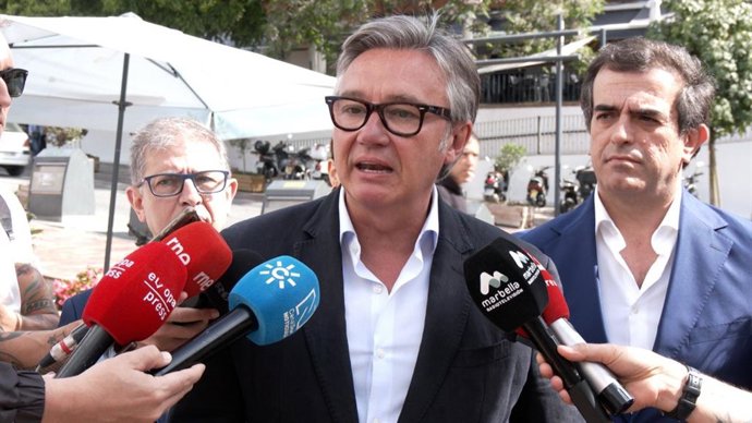 El candidato de Vox a la presidencia de la Junta, Manuel Gavira, en imagen de archivo. 