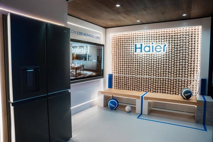 Haier 'juega con los números uno' dentro y fuera de la pista en el Mutua Madrid Open.