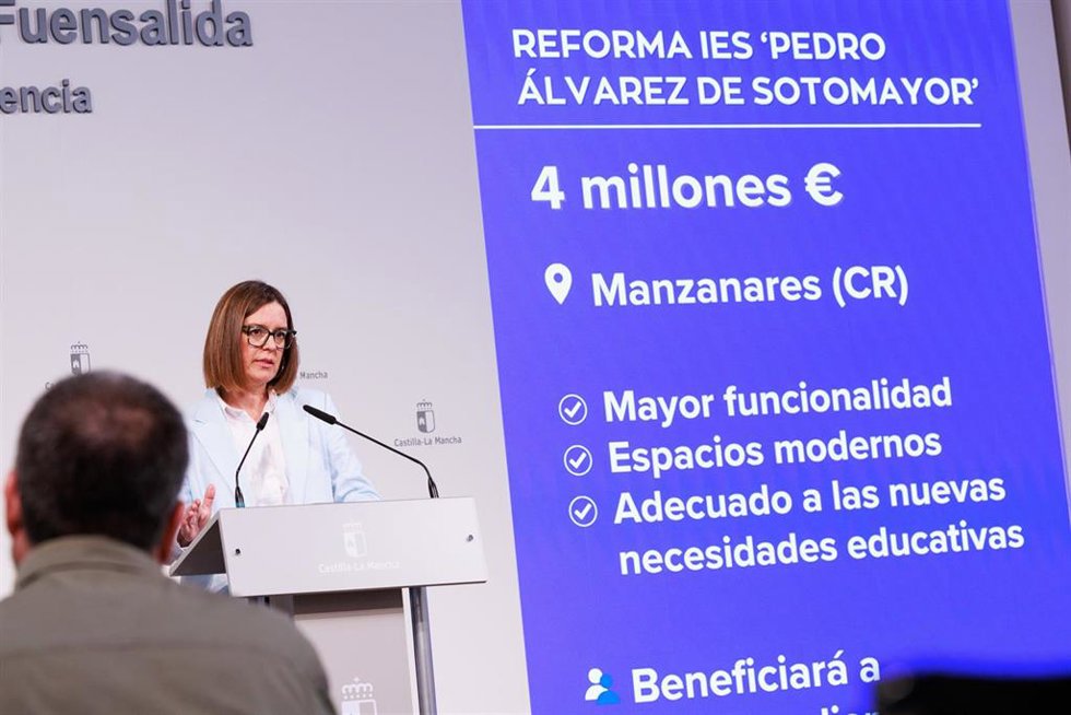 La portavoz regional, Esther Padilla.