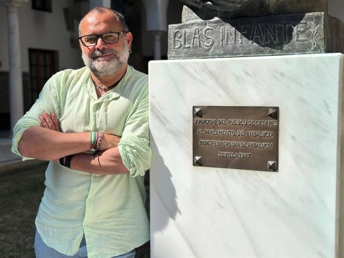 El candidato de Por Andalucía por la provincia de Granada, Rafael Sánchez Rufo.