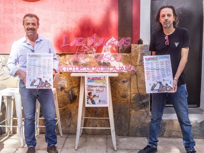 Presentación del programa 'Las placitas del casco' en Guadalajara.
