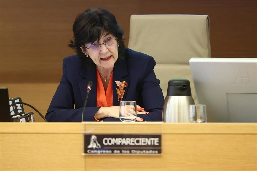 La presidenta de la Comisión Nacional de los Mercados y la Competencia, Cani Fernández Vicién.