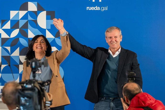 Archivo - Rueda y Candia en una foto de archivo.