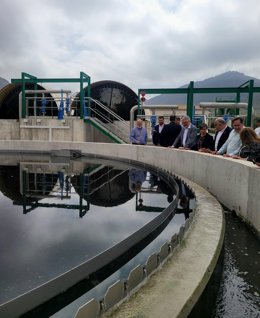 Visita a la EDAR de Jamilena