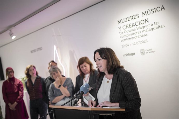 Presentación de la muestra en el Archivo Municipal de Málaga 'Mujeres, música y creación. De Cosima Wagner a las compositoras malagueñas contemporáneas.