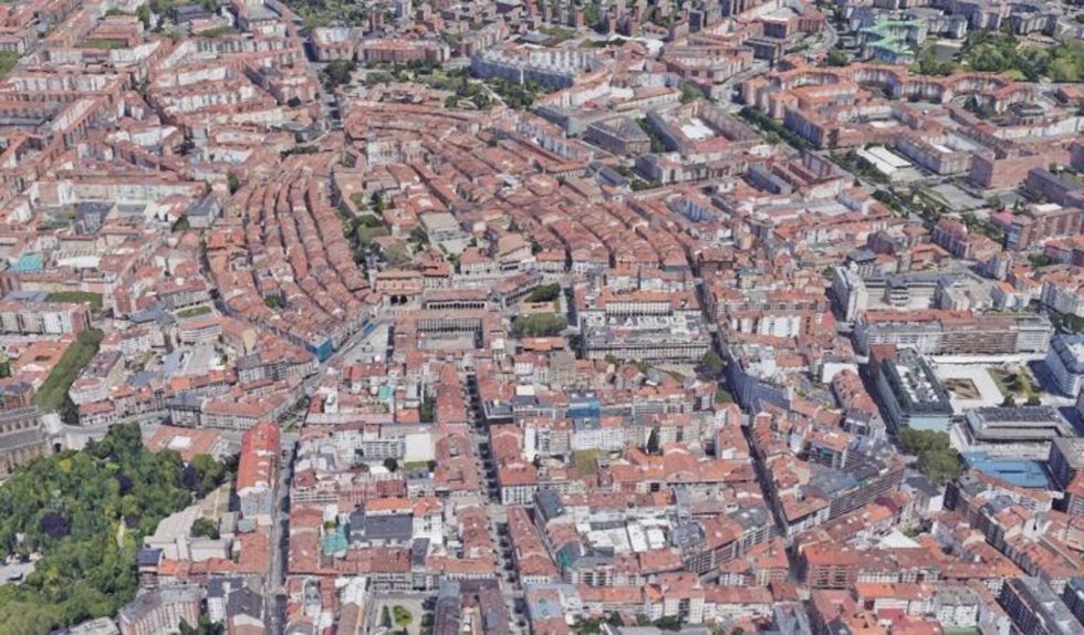 Vista aérea de Vitoria-Gasteiz