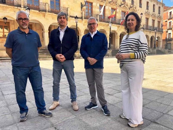 Los integraantes de la formación soriana.