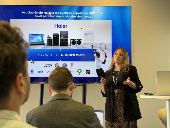 Olga Rodríguez, gerente de Marketing e Relações Públicas da Haier Europe