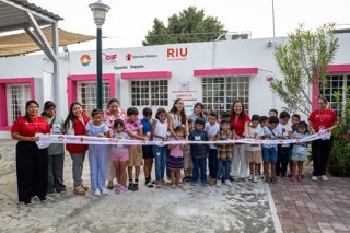 RIU y Save the Children inauguran en Cancún su tercera ludoteca para beneficiar hasta 2.500 personas al año