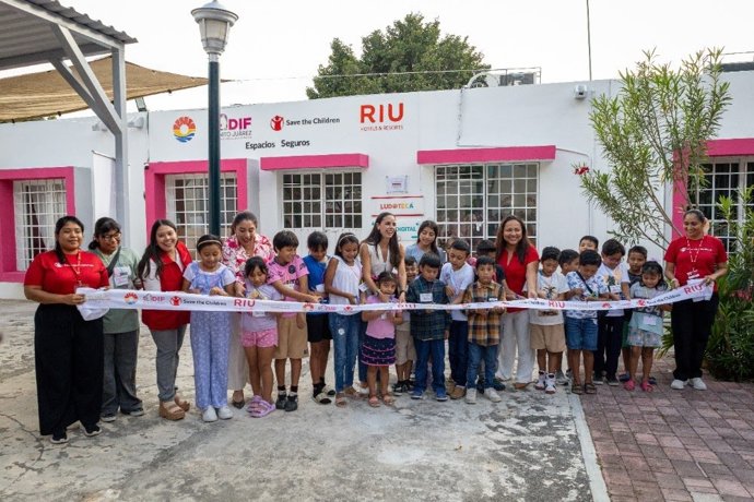 RIU y Save the Children inauguran en Cancún su tercera ludoteca para beneficiar hasta 2.500 personas al año