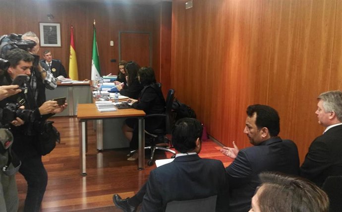 Archivo - Juicio contra el jeque Al-Thani por acciones del Málaga CF